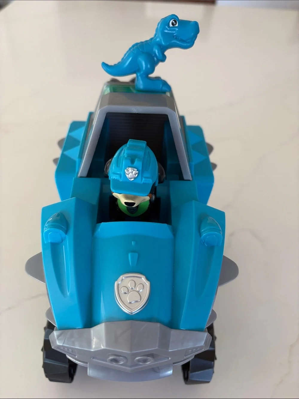 Paw Patrol Dino Rex’s Transforming Vehicle with Dinosaur Figure